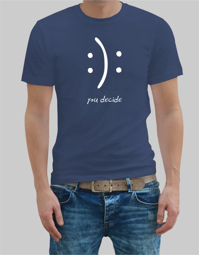 You Decide t-shirt - WHITE
