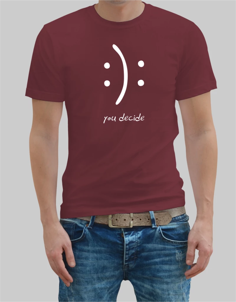 You Decide t-shirt - WHITE