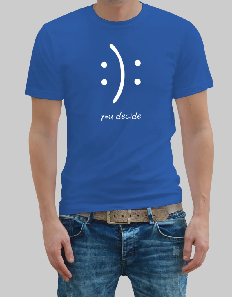 You Decide t-shirt - WHITE