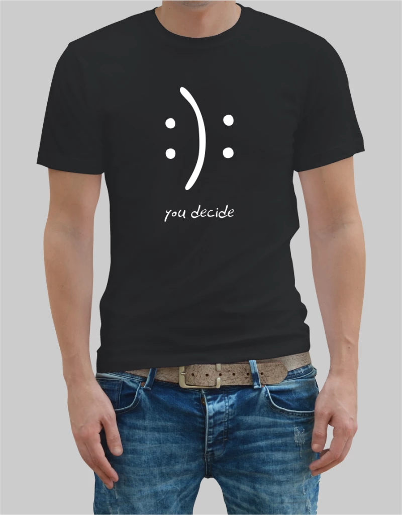 You Decide t-shirt - WHITE