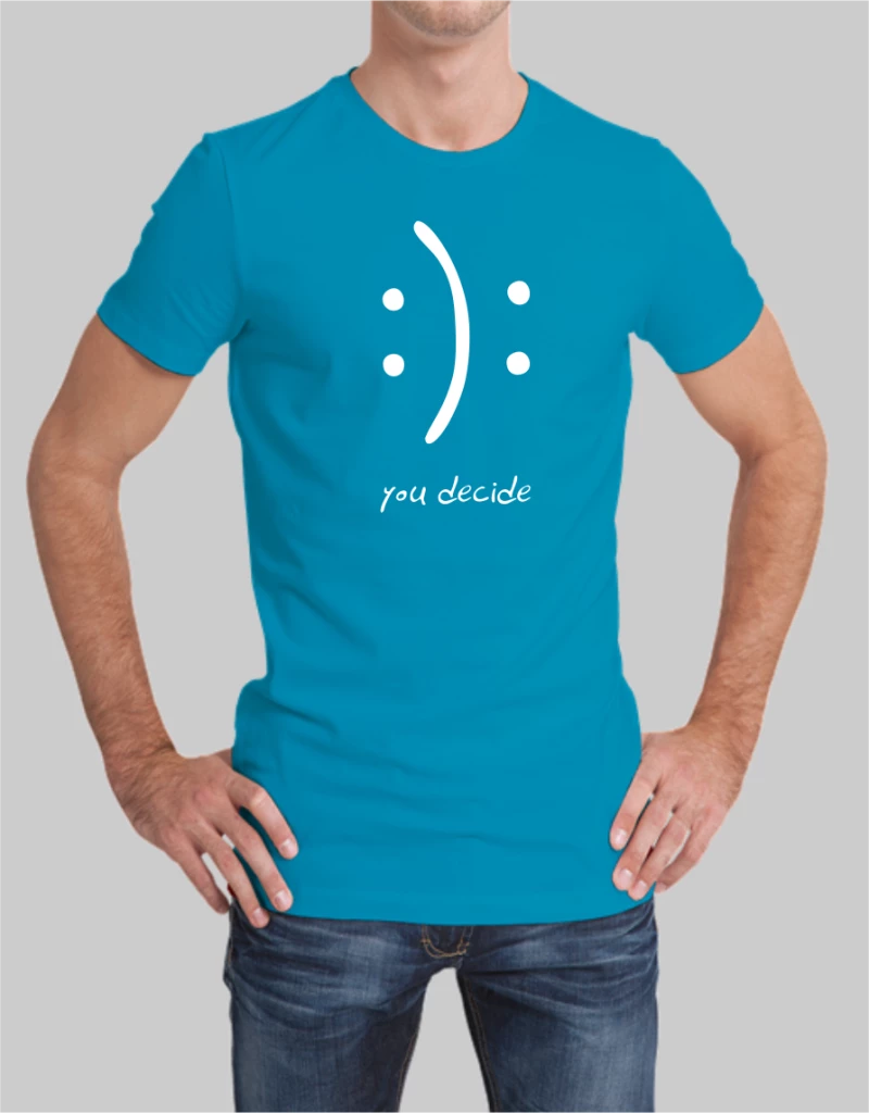 You Decide t-shirt - WHITE
