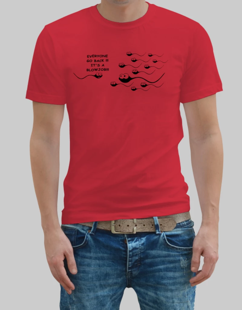 Sperm t-shirt - BLACK