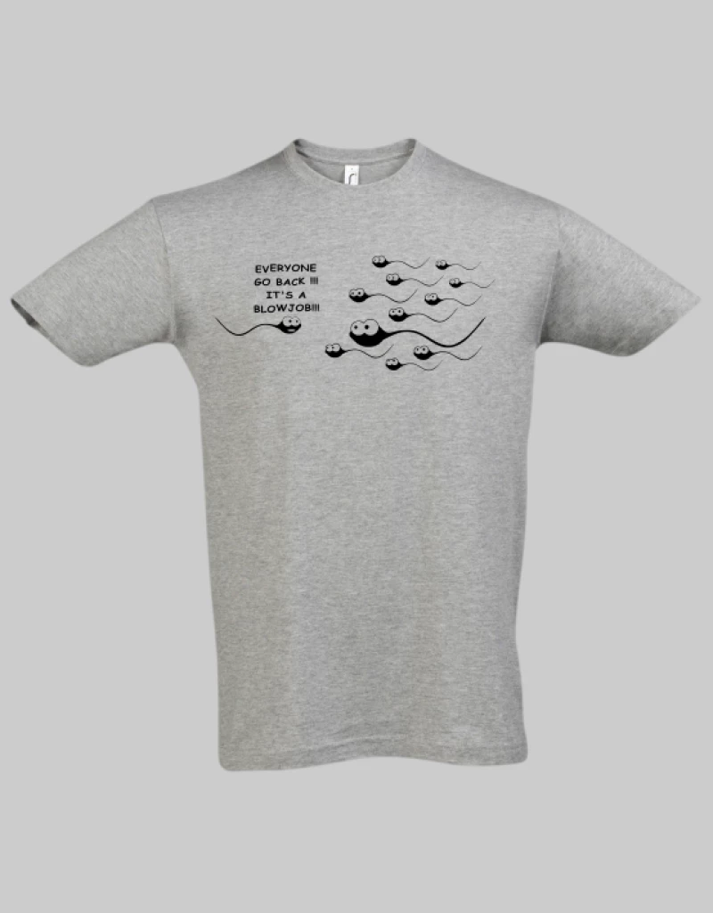 Sperm t-shirt - BLACK