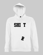 Shirt Hoodie - WHITE