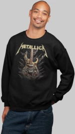 Metallica φούτερ - BLACK