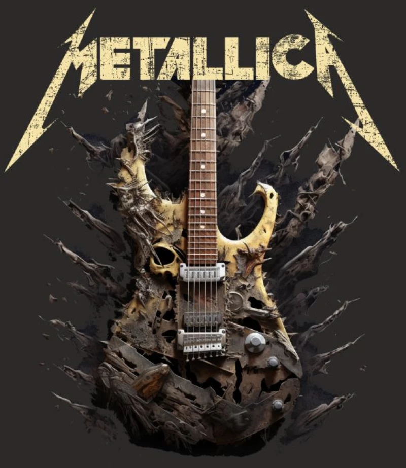 Metallica φούτερ - BLACK