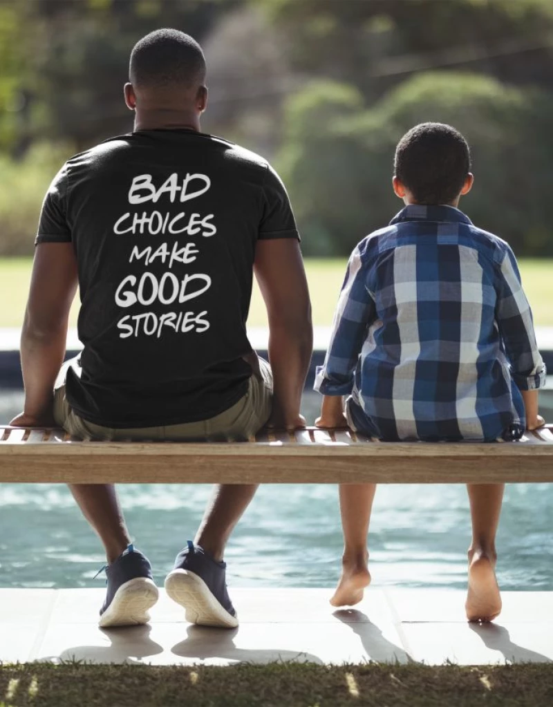 Bad Choices T-Shirt - WHITE