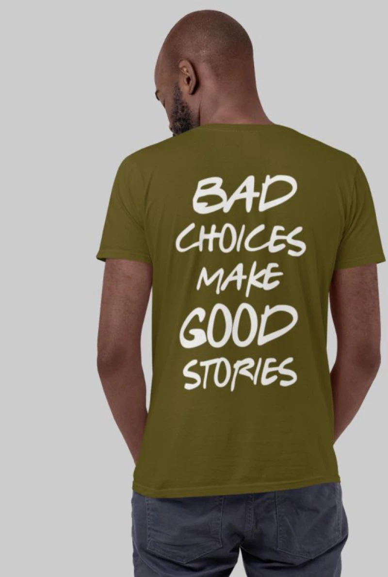 Bad Choices T-Shirt - WHITE