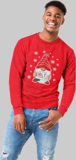 Baby it's COVID Outside sweatshirt - RED