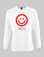 Hello sweatshirt - WHITE