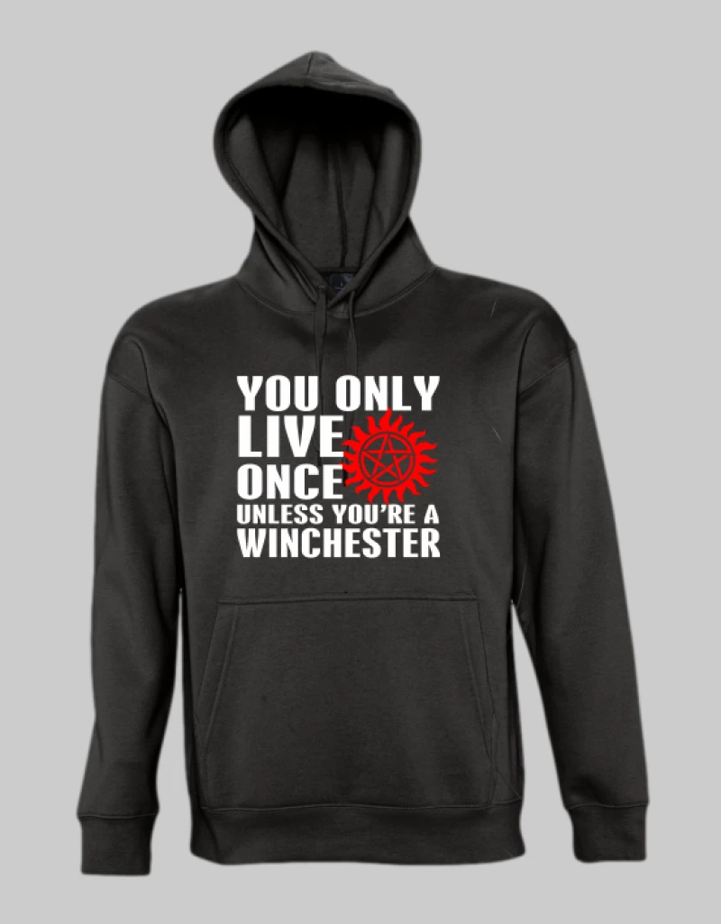 Yolo Winchester hoodie - WHITE
