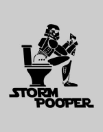 Storm Pooper Sweatshirt - BLACK
