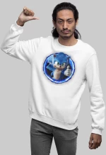 Sonic φούτερ - WHITE
