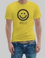 Hello man t-shirt - BLACK