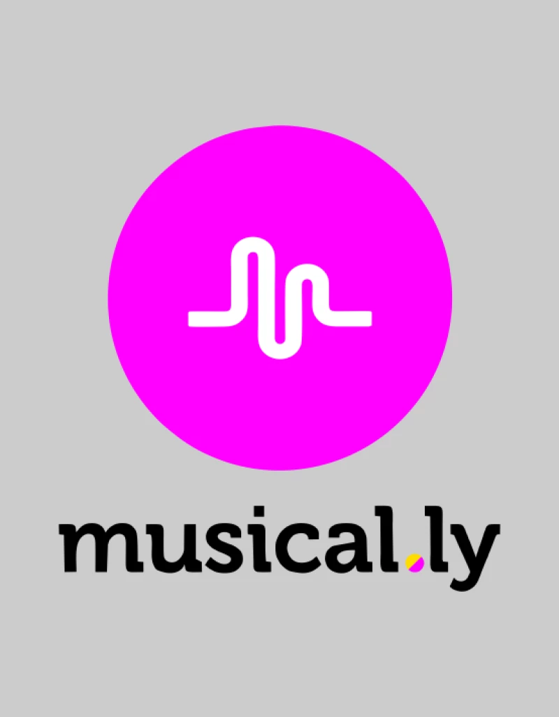 musical.ly W t-shirt - WHITE
