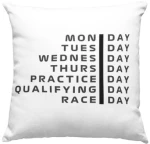 Race week μαξιλάρι - White