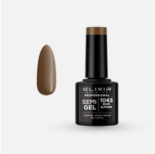 Elixir Semi Gel Ημιμόνιμο Βερνίκι 8ml - Elixir-#1043