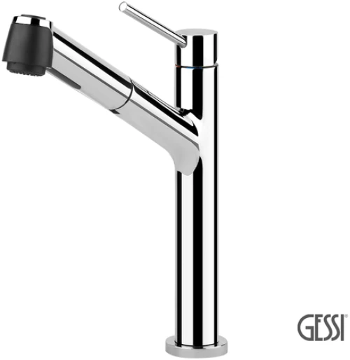 Μπαταρία Νεροχύτη THALIUM,  GESSI CHROME