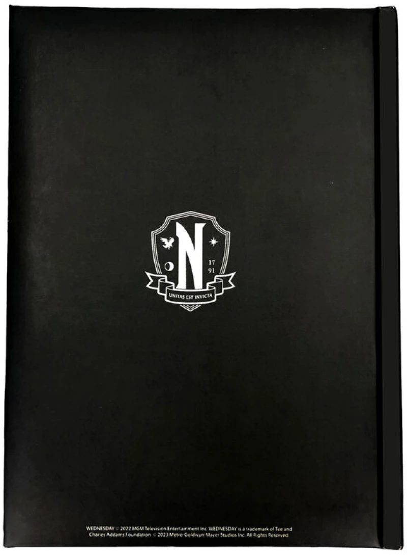 Wednesday Roseton A5 light notebook