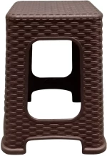 Σκαμπό ArteLibre Καφέ Rattan 35x35x46cm