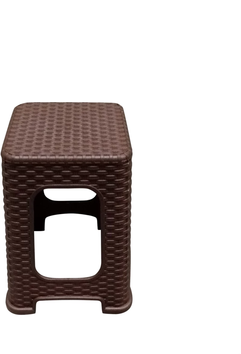 Σκαμπό ArteLibre Καφέ Rattan 35x35x46cm