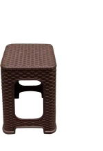 Σκαμπό ArteLibre Καφέ Rattan 35x35x46cm