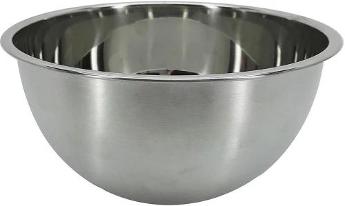 Μπολ Μαγειρικής Ασημί Μέταλλο 5lt Φ25.5x14.5cm