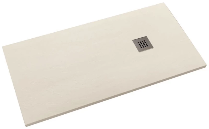 Ντουζιέρα Tema Art Stone Μπεζ Ορθογώνια 80 x 150 x 3 cm