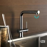 Μπαταρία Νεροχύτη OXYGENE,  GESSI CHROME