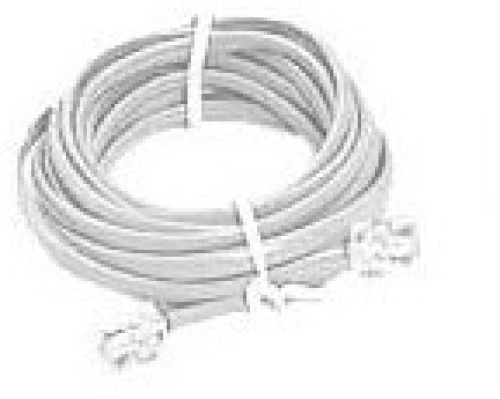 Καλώδιο συνδέσεως τηλεφώνου RJ11 3m Central 01-01-76M/ΛEY Λευκό
