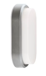 Απλίκα τοίχου LED Leros Plus πλαστικό γκρι Viokef 4171600 Γκρι