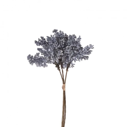 Τεχνητό Μπουκέτο Berry x3 Μπλε 28 εκ. 3861-7 Supergreens 3861-7 Μπλε