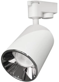 Σποτ Ράγας GU10 10W 1 Φάση Αλουμίνιο Φ7,2 Spotlight 6543 Λευκό