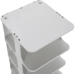 HOME USE παπουτσοθήκη HUH-0150  5 θέσεων  24.5x26.5x60cm  γκρι