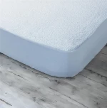 Επίστρωμα αδιάβροχο La Luna Coral Λευκό Διπλό 150 x 200
