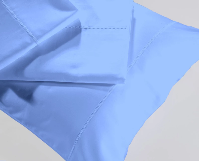 Σετ Σεντόνια Down Town Solid Colours S250/17 Ciel Βαμβακοσατέν    - Υπέρδιπλο 245 x 270