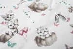 Πάνα Χασέ bebe Kitten 560 80X80 Petrol 100% Cotton - -
