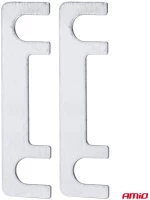 AMIO ΑΣΦΑΛΕΙΕΣ FLAT 41mm 100A AMIO - 2 Τεμ. 03494/AM