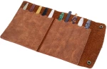 Musicland Leather Pick Holder - Brown