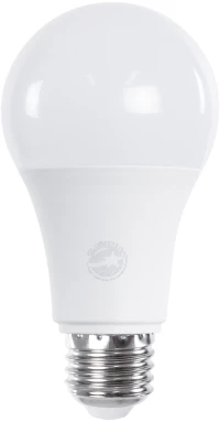 GloboStar® 60056 Λάμπα LED E27 A60 Γλόμπος 10W 950lm 260° AC 175-265V IP20 Φ6 x Υ11cm Θερμό Λευκό 2700K με Αισθητήρα Κίνησης Micro Wave -