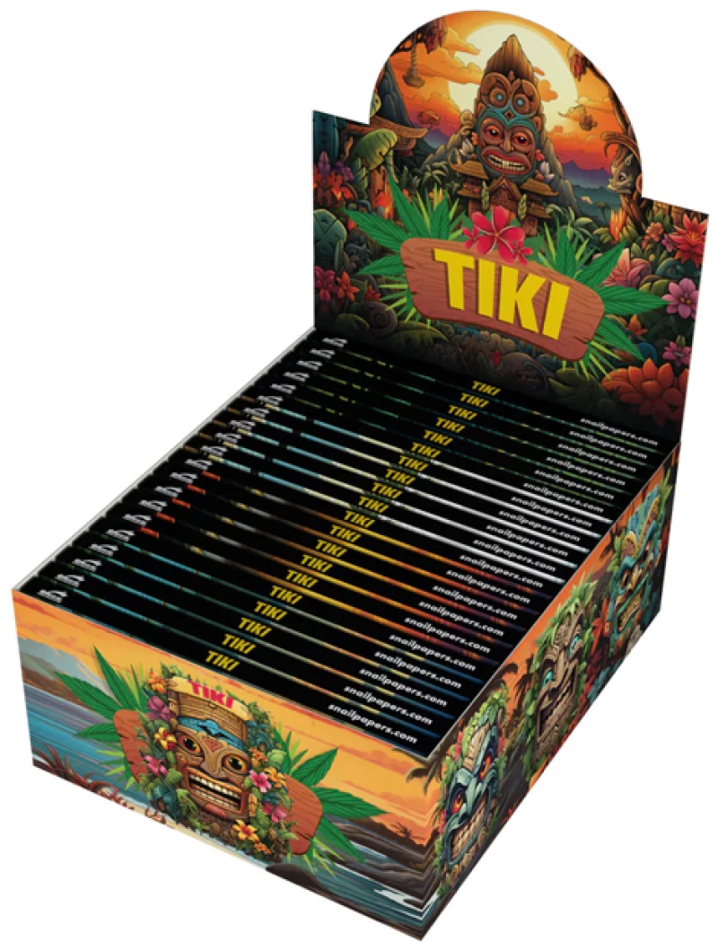 Snail Συλλεκτικά Χαρτάκια «Συλλογή Tiki Totem» - Blue | KS Slim & Tips