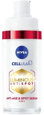Nivea Cellular Luminous 630 Anti-Spot Anti-Age 2-In-1 Serum 30ml