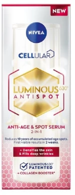 Nivea Cellular Luminous 630 Anti-Spot Anti-Age 2-In-1 Serum 30ml