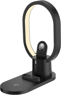 Βάση ασύρματης φόρτισης - LED - 3in1 - AY41 - 885123 - Black