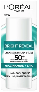L'Oreal Paris Bright Reveal SPF50+ Dark Spot UV Fluid Κατά Των Κηλίδων 50ml