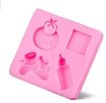 Καλούπι Σιλικόνης Craftistico 7,2x7,4x1,2cm baby themes JSF01000