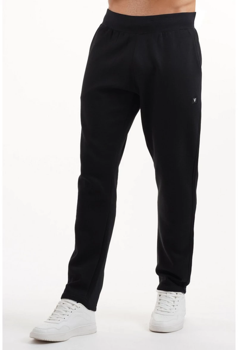 Magnetic North MEN'S REGULAR FIT PANTS OPEN HEM 50014-Black MAGNETIC NORTH Μαύρο