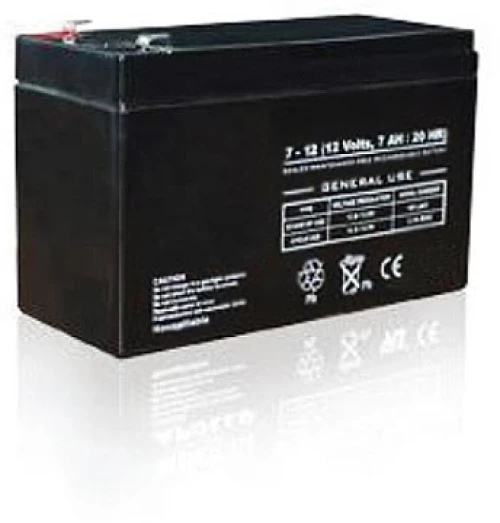 Μπαταρία Μολύβδου 12v 7AH Στενός Πόλος (Security)