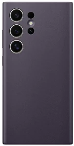 Samsung Vegan Leather Case Galaxy S24 Ultra dark violet (GP-FPS928HCAVW)
