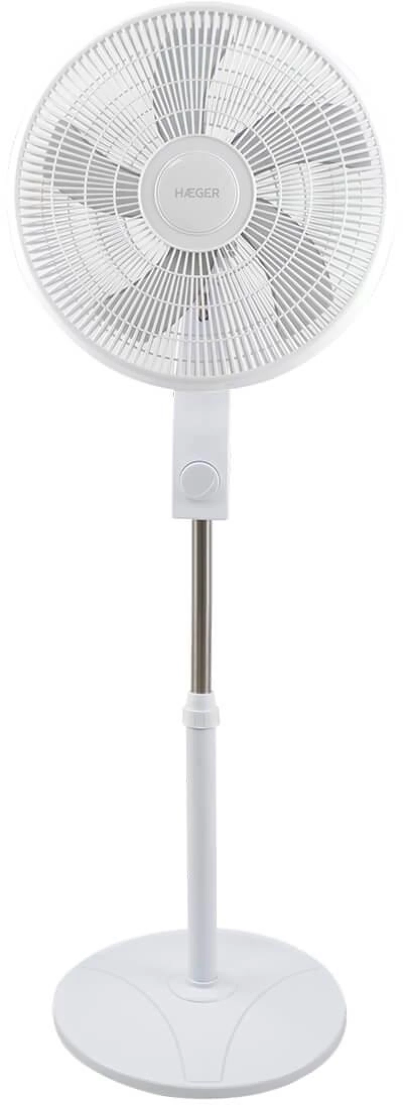 Haeger Smooth Wind SF-16W.015A Ανεμιστήρας Ορθοστάτης 45 watt 40cm white